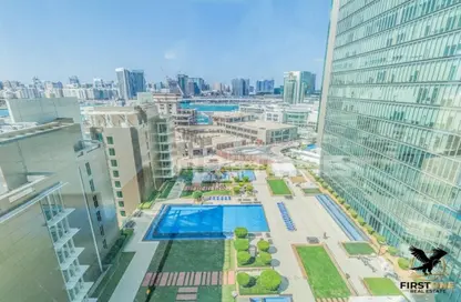 Pool image for: Apartment - 1 Bedroom - 2 Bathrooms for rent in RAK Tower - Marina Square - Al Reem Island - Abu Dhabi, Image 1