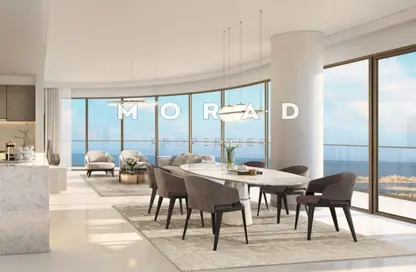 Penthouse - 4 Bedrooms - 4 Bathrooms for sale in Grand Bleu Tower 2 - EMAAR Beachfront - Dubai Harbour - Dubai