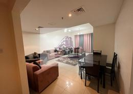 صورةغرفة المعيشة / غرفة الطعام لـ: شقة - 2 غرف نوم - 3 حمامات للكراء في برج سونيا - شارع شيخ خليفة بن زايد - عجمان, صورة 1