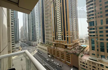 شقة - غرفة نوم - 2 حمامات للايجار في برج سولافا - دبي مارينا - دبي