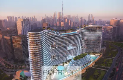 Apartment - Studio - 1 Bathroom for sale in Binghatti Aquarise - Business Bay - Dubai