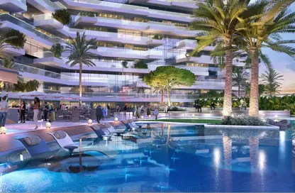 Apartment - 1 Bedroom - 1 Bathroom for sale in Golf Greens 1 - Tower A - Golf Greens - DAMAC Hills - Dubai