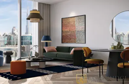 شقة - غرفة نوم - 1 حمام للبيع في بنينسولا ثري - بنينسولا - الخليج التجاري - دبي