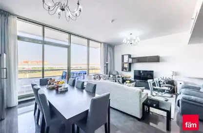 Living / Dining Room image for: Apartment - 3 Bedrooms - 4 Bathrooms for sale in Avenue Residence 2 - Avenue Residence - Al Furjan - Dubai, Image 1