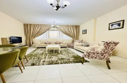 Apartment - 1 Bedroom - 2 Bathrooms for rent in New Al Taawun Road - Al Taawun - Sharjah
