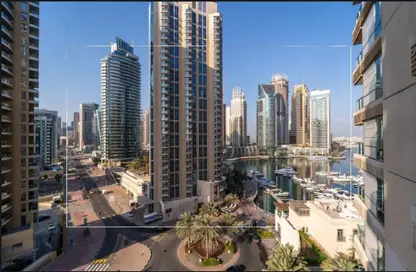 شقة - 2 غرف نوم - 3 حمامات للايجار في برج الياس - أبراج إعمار ال6 - دبي مارينا - دبي