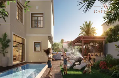 Pool image for: Townhouse - 3 Bedrooms - 4 Bathrooms for sale in Yas Park Gate - Yas Island - Abu Dhabi, Image 1