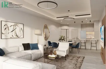 Apartment - 1 Bedroom - 2 Bathrooms for sale in Ajman Creek Towers - Al Rashidiya 1 - Al Rashidiya - Ajman