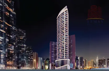 Apartment - 2 Bedrooms - 3 Bathrooms for sale in Tower C1 - Ajman Pearl Towers - Ajman Downtown - Ajman