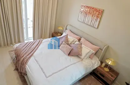 صورة لـ غرفة- غرفة النوم شقة - 2 غرف نوم - 2 حمامات للايجار في برج هيرا - مدينة دبي الرياضية - دبي ، صورة رقم 1