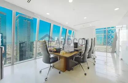 Office Space - Studio - 1 Bathroom for rent in The Prism - Business Bay - Dubai