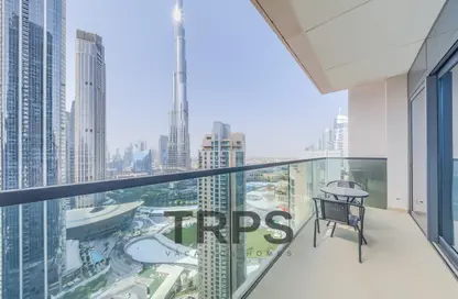 Apartment - 3 Bedrooms - 4 Bathrooms for rent in Act Towers - Opera District - Downtown Dubai - Dubai