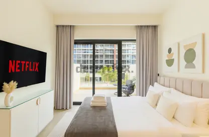 Apartment - Studio - 1 Bathroom for rent in AZIZI Riviera 27 - Meydan One - Meydan - Dubai