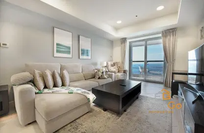 Apartment - 2 Bedrooms - 2 Bathrooms for sale in Princess Tower - Dubai Marina - Dubai