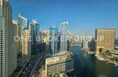 Apartment - 1 Bedroom - 2 Bathrooms for rent in Marina Quays West - Marina Quays - Dubai Marina - Dubai