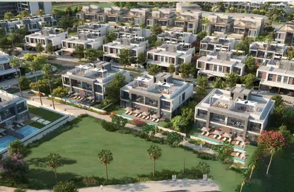 Villa - 5 Bedrooms - 7+ Bathrooms for sale in South Bay 5 - South Bay - Dubai South (Dubai World Central) - Dubai