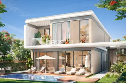Outdoor House image for: Villa - 4 Bedrooms - 4 Bathrooms for sale in Harmony - Tilal Al Ghaf - Dubai, Image 1