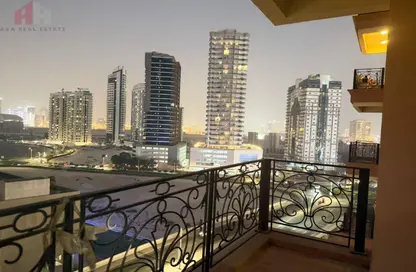 شقة - غرفة نوم - 1 حمام للايجار في طراز فينيسيا - مساكن القناه المائية - مدينة دبي الرياضية - دبي