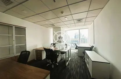 Office Space - Studio - 1 Bathroom for rent in The Binary Tower - Business Bay - Dubai