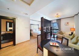 صورةغرفة المعيشة / غرفة الطعام لـ: Studio - 1 حمام للكراء في بارك أوتيل للشقق الفندقية - عود ميثاء - بر دبي - دبي, صورة 1