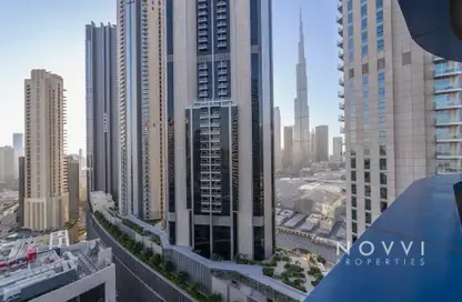 شقة - غرفة نوم - 2 حمامات للايجار في ذا سيجنتشر - برج خليفة - دبي وسط المدينة - دبي