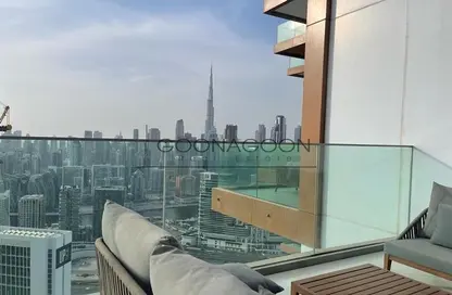Balcony image for: Apartment - 1 Bedroom - 2 Bathrooms for rent in SLS Dubai Hotel  and  Residences - Business Bay - Dubai, Image 1