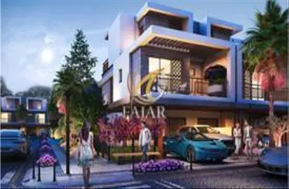 تاون هاوس - 4 غرف نوم - 4 حمامات للبيع في فايوليت 4 - داماك هيلز 2 - دبي