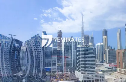 Apartment - Studio - 1 Bathroom for rent in Hamilton Tower - Business Bay - Dubai