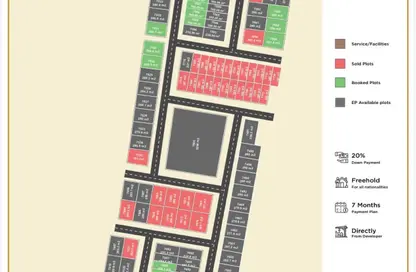 أرض - استوديو للبيع في الحليو 2 - الحليو - عجمان