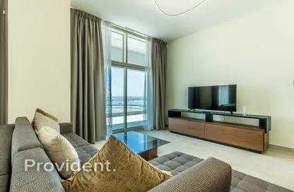 Living Room image for: Apartment - 2 Bedrooms - 2 Bathrooms for sale in Azizi Aliyah - Dubai Healthcare City - Dubai, Image 1