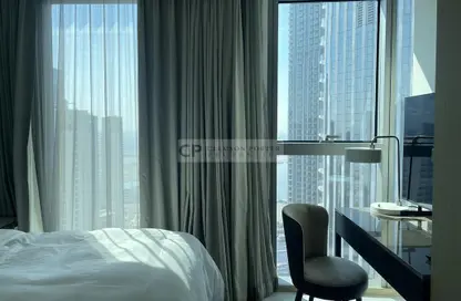 Room / Bedroom image for: Apartment - 2 Bedrooms - 3 Bathrooms for rent in Address Harbour Point Tower 2 - Address Harbour Point - Dubai Creek Harbour (The Lagoons) - Dubai, Image 1