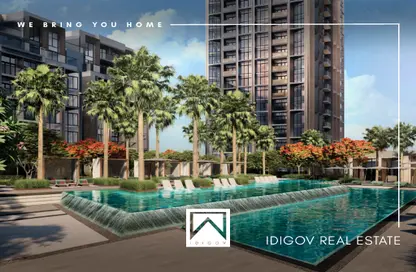Pool image for: Apartment - 1 Bedroom - 1 Bathroom for sale in Design Quarter Tower A - Design Quarter - Dubai Design District - Dubai, Image 1