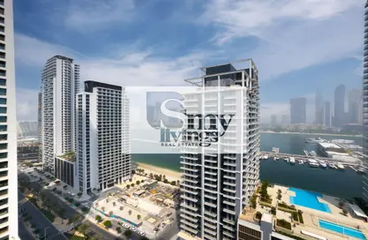 Apartment - 1 Bedroom - 1 Bathroom for sale in Grand Bleu Tower 2 - EMAAR Beachfront - Dubai Harbour - Dubai