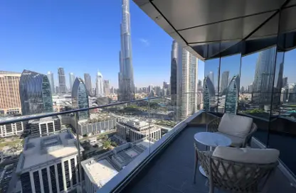 Balcony image for: Apartment - 2 Bedrooms - 2 Bathrooms for rent in The Address Sky View Towers - Downtown Dubai - Dubai, Image 1