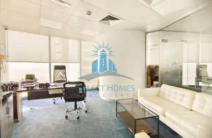 Office Space - Studio - 1 Bathroom for rent in Addax port office tower - City Of Lights - Al Reem Island - Abu Dhabi