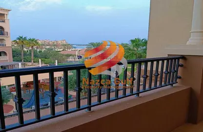 Balcony image for: Apartment - 1 Bedroom - 2 Bathrooms for rent in Saadiyat Beach Residences - Saadiyat Beach - Saadiyat Island - Abu Dhabi, Image 1