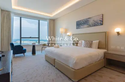 Apartment - Studio - 1 Bathroom for rent in The Palm Tower - Palm Jumeirah - Dubai