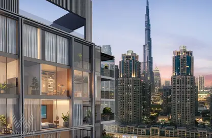 شقة - 2 غرف نوم - 2 حمامات للبيع في روف هوم داون تاون - وسط مدينة دبي - دبي