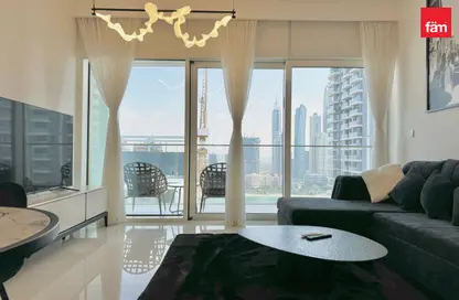 Apartment - 1 Bedroom - 1 Bathroom for rent in Grand Bleu Tower 2 - EMAAR Beachfront - Dubai Harbour - Dubai