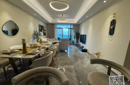 Apartment - 1 Bedroom - 2 Bathrooms for sale in Ajman Creek Towers - Al Rashidiya 1 - Al Rashidiya - Ajman