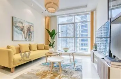 Apartment - 1 Bedroom - 2 Bathrooms for rent in Skyview Tower - Dubai Marina - Dubai
