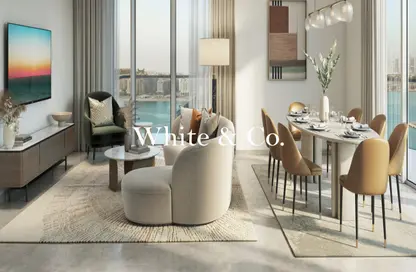 Apartment - 3 Bedrooms - 3 Bathrooms for sale in Beachgate by Address - EMAAR Beachfront - Dubai Harbour - Dubai