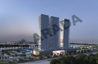 Apartment - 1 Bedroom - 2 Bathrooms for sale in W Residences Dubai Harbour - Dubai Harbour - Dubai