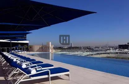 Pool image for: Hotel  and  Hotel Apartment - 1 Bedroom - 2 Bathrooms for rent in Avani Palm View Hotel  and  Suites - Dubai Media City - Dubai, Image 1
