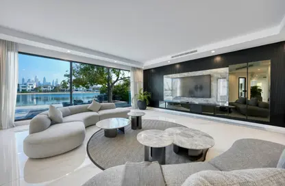 Villa - 7 Bedrooms - 6 Bathrooms for rent in Signature Villas Frond L - Signature Villas - Palm Jumeirah - Dubai