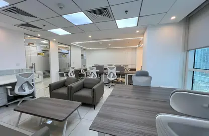 Office Space - Studio - 4 Bathrooms for rent in Aspin Tower - Sheikh Zayed Road - Dubai