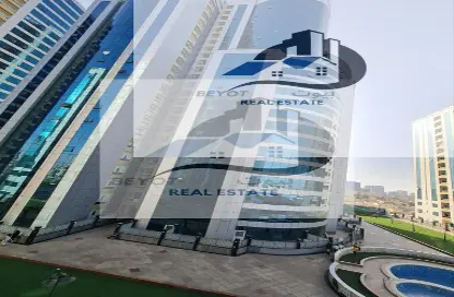 شقة - غرفة نوم - 2 حمامات للايجار في أورينت تاور 1 - أورينت تاور - البستان - عجمان