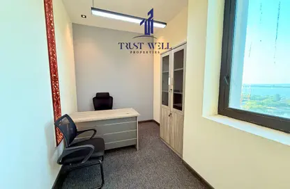 Office Space - Studio - 4 Bathrooms for rent in Al Sawari Tower - Al Khalidiya - Abu Dhabi