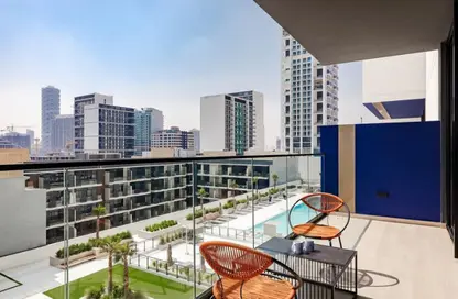 Apartment - 1 Bedroom - 2 Bathrooms for rent in Binghatti Corner - Jumeirah Village Circle - Dubai