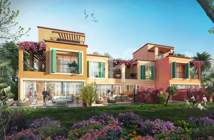 Townhouse - 4 Bedrooms - 3 Bathrooms for sale in Nice - Damac Lagoons - Dubai